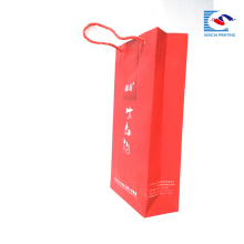 SenCai Red Qualität Teepapier Carry Geschenkbeutel mit Griff